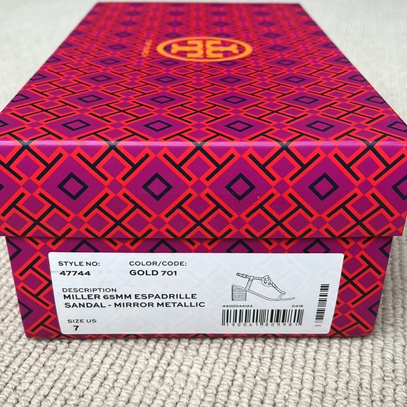 🎉HP🎉Tory burch miller 65mm espadrille sandals - Picture 13 of 16